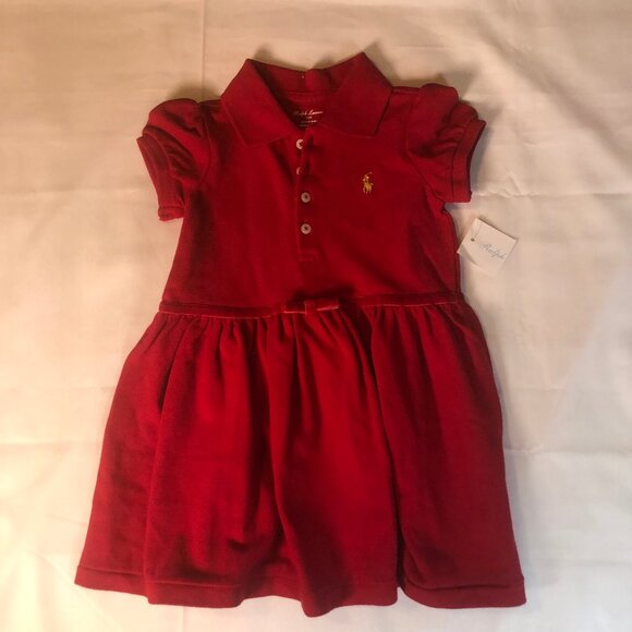 Ralph Lauren Red Holiday Dress – Size 12M – Park Ave Rd Collection - Picture 5 of 9